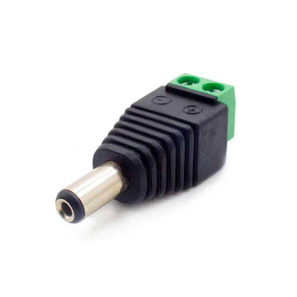 Conector bornă macho pentru bandă LED 12V DC, ușor de conectat
