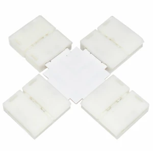 Conector clip LED Forma-X 10mm 4Pin 5050 RGB pentru bandă LED