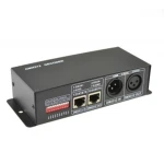 Controler DMX512 pentru benzi LED RGB 12/24VDC, 3 canale