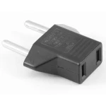 Adaptor priză 2 pini plat la european pentru utilizare practică și sigură