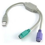 Adaptor USB la PS/2 pentru tastatură și mouse - satkit