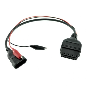 Convertor Fiat Alfa Lancia 3 Pin la 16 Pin OBDII pentru diagnoză auto