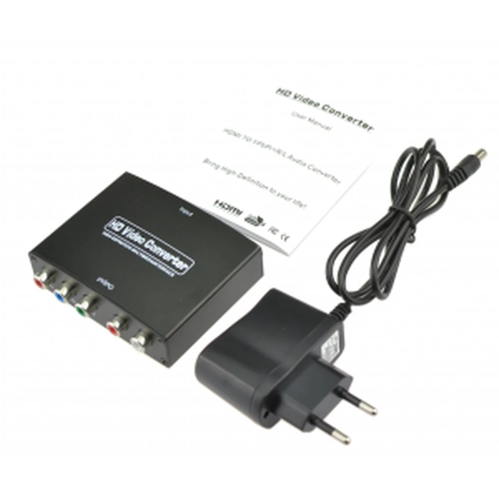 Convertor HDMI la component YPbPr cu semnal audio stereo satkit