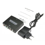 Convertor HDMI la component YPbPr cu semnal audio stereo satkit