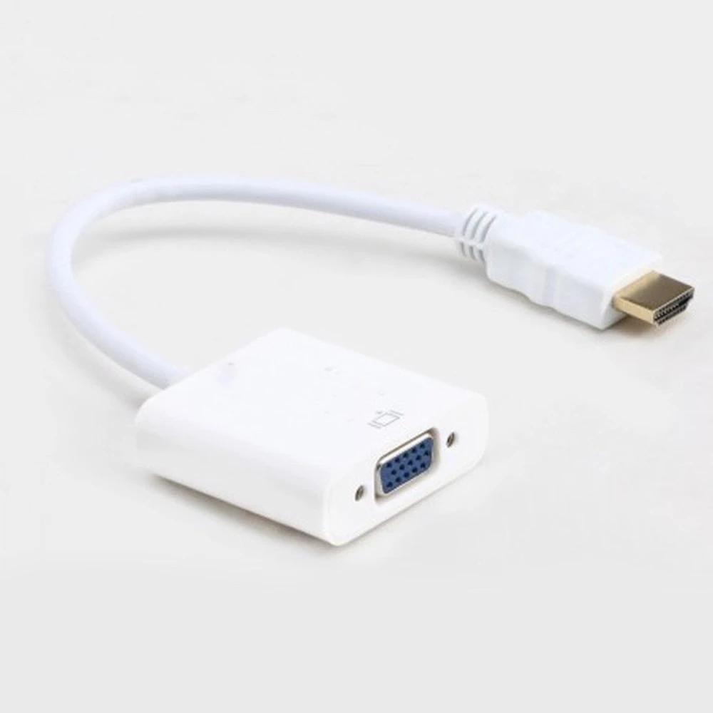 Convertor HDMI la VGA pentru semnal video Full HD fara alimentare