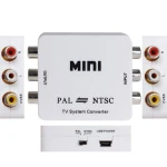 Convertor PAL la NTSC bidirecțional pentru TV - adaptor format video