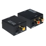 Convertor semnal audio digital la analogic pentru TV, DVD și sisteme audio