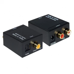 satkit Convertor semnal audio digital la analogic pentru TV, DVD și sisteme audio