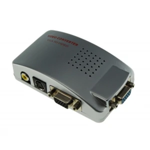satkit Convertor semnal VGA la RCA Video și S-Video pentru TV și monitor