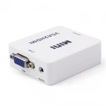Convertor VGA la HDMI cu audio pentru conectare PC la TV