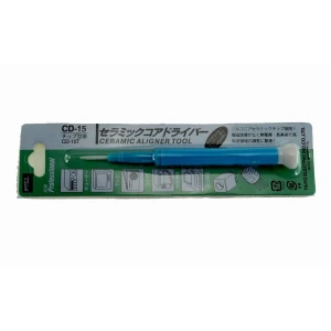 Șurubelniță ceramică de reglaj pentru potențiometre GOOT CD-15 1,3mmx0,4mm