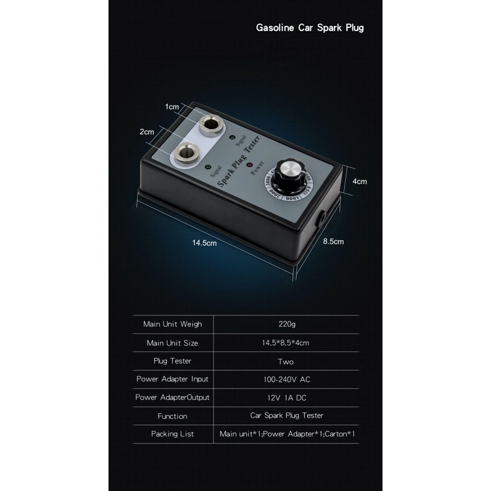 Tester bujii auto cu dublu orificiu - TSX TOOL