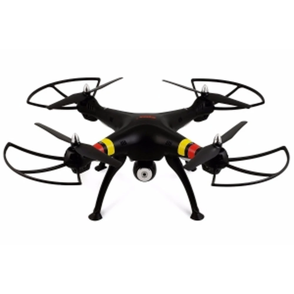 Drone Syma X8W cu cameră HD și WiFi - Quadcopter negru 2.4GHz 4CH 6Axis Gyro