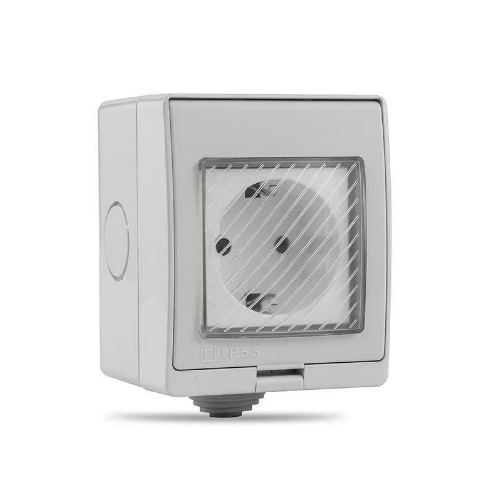 Priză inteligentă exterior WiFi Sonoff compatibilă Alexa și Google Home