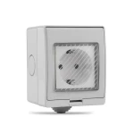 Priză inteligentă exterior WiFi Sonoff compatibilă Alexa și Google Home