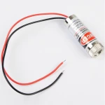 Modul laser rosu 200mw 3v-5v cu focalizare punct pentru electronica