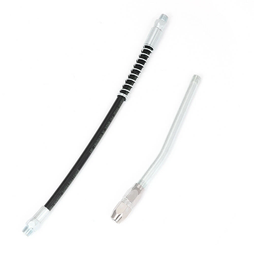 Pistol de gresat manual 600ml cu pompă de gresare și furtun de înaltă presiune