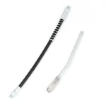 Pistol de gresat manual 600ml cu pompă de gresare și furtun de înaltă presiune