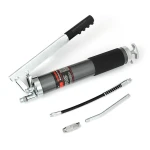 Pistol de gresat manual 600ml cu pompă de gresare și furtun de înaltă presiune