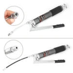 Pistol de gresat manual 600ml cu pompă de gresare și furtun de înaltă presiune
