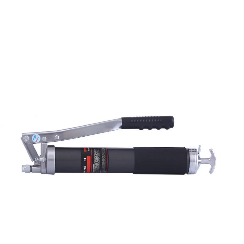 Pistol de gresat manual 600ml cu pompă de gresare și furtun de înaltă presiune