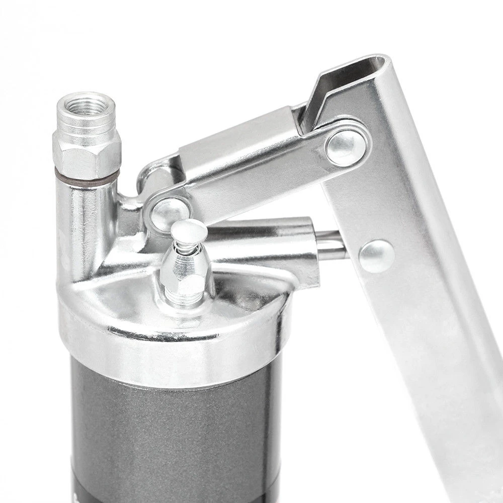 Pistol de gresat manual 600ml cu pompă de gresare și furtun de înaltă presiune