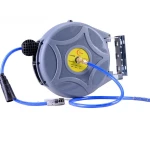 Tambur furtun aer comprimat retractabil 1/4 cu auto-retragere