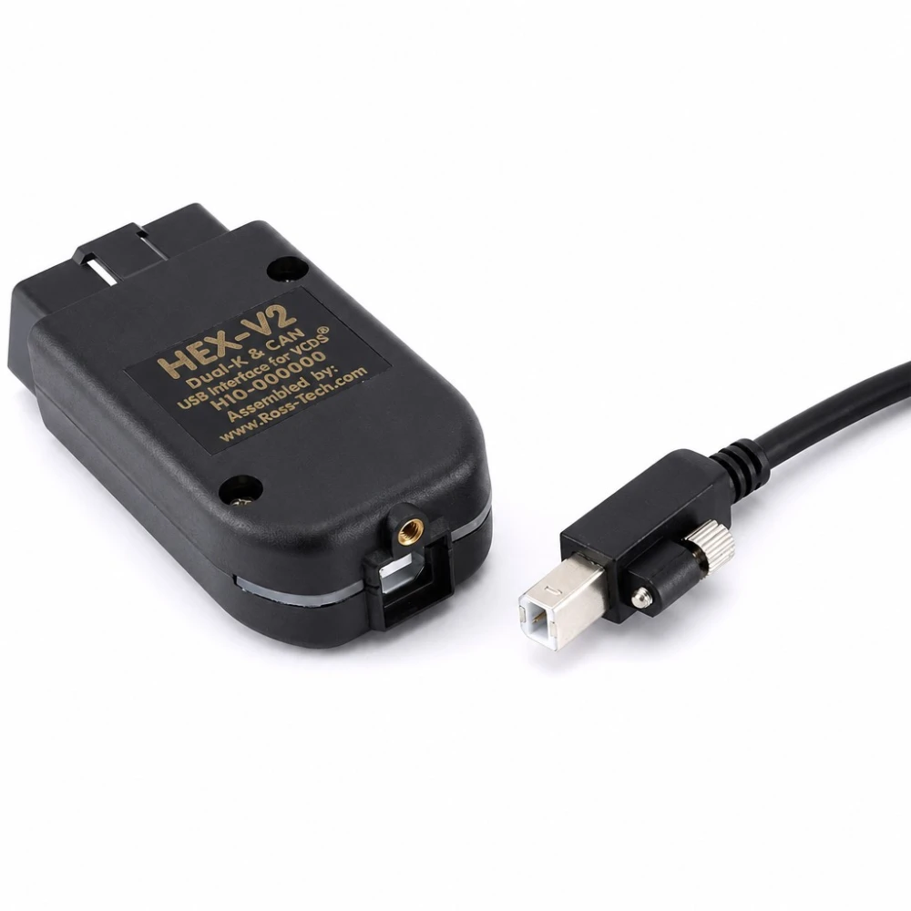 Scanner Diagnostic HEX-V2 VCDS V25.3 ATMEGA162 Compatibil VW Audi Seat Skoda 1996-2017