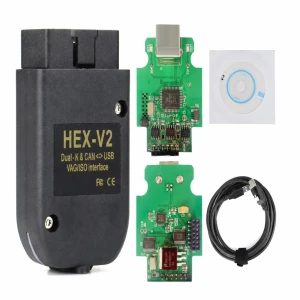 Scanner Diagnostic HEX-V2 VCDS V25.3 ATMEGA162 Compatibil VW Audi Seat Skoda 1996-2017