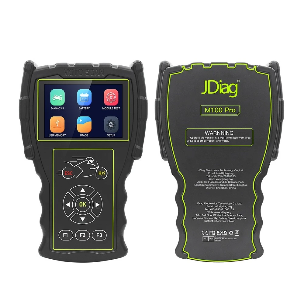 Detalle del cable OBD-16P para escáner JDiag M100 Pro