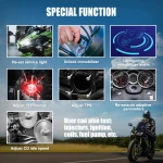 Scanner diagnostic moto OBD JDiag M100 Pro pentru reparatii KTM Honda Yamaha Kawasaki BMW