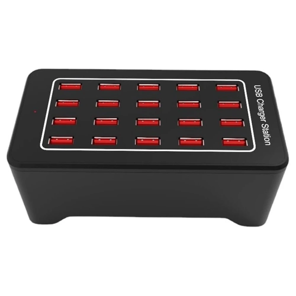 Statie de incarcare USB 20 porturi cu IQ Charge - 100W
