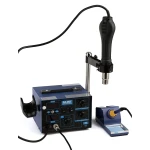 Statie de lipit 2 in 1 cu aer cald Mlink H4 pentru componente SMD