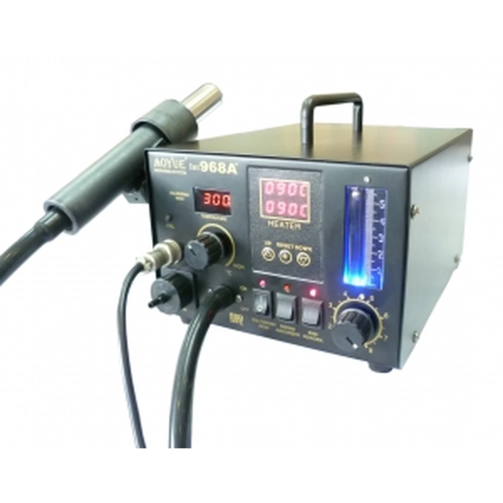 Statie de lipit Aoyue 968A+ cu aer cald si control digital