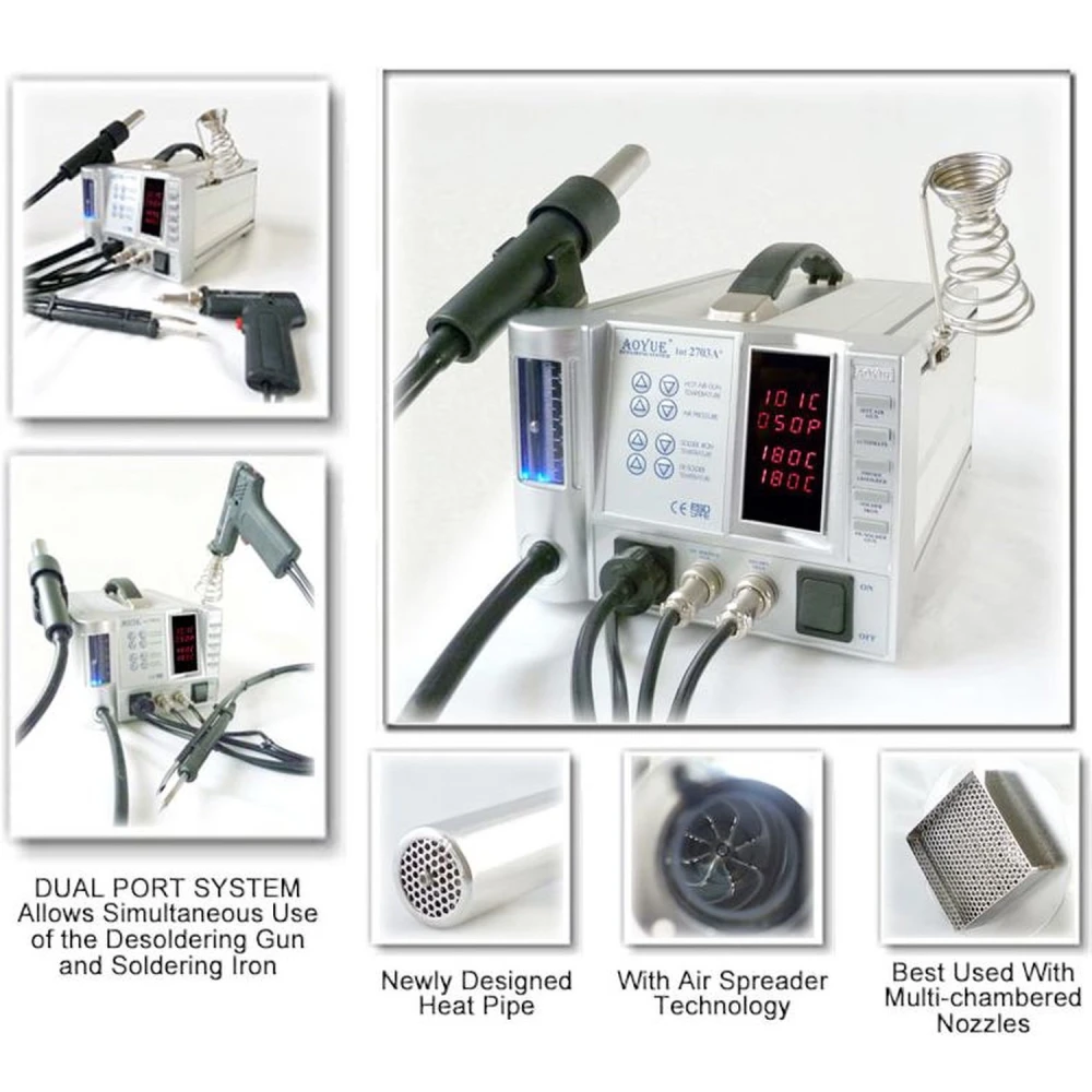 Stație de lipit Aoyue INT2703A+ cu control digital avansat