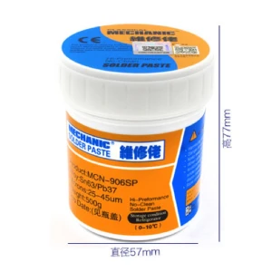 Pasta de lipit Mechanic MCN-906SP Sn63/Pb37 (10CC - 500GR)