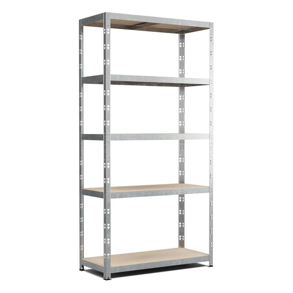 Raft metalic 180x90x40 cm robust și versatil cu 5 polițe