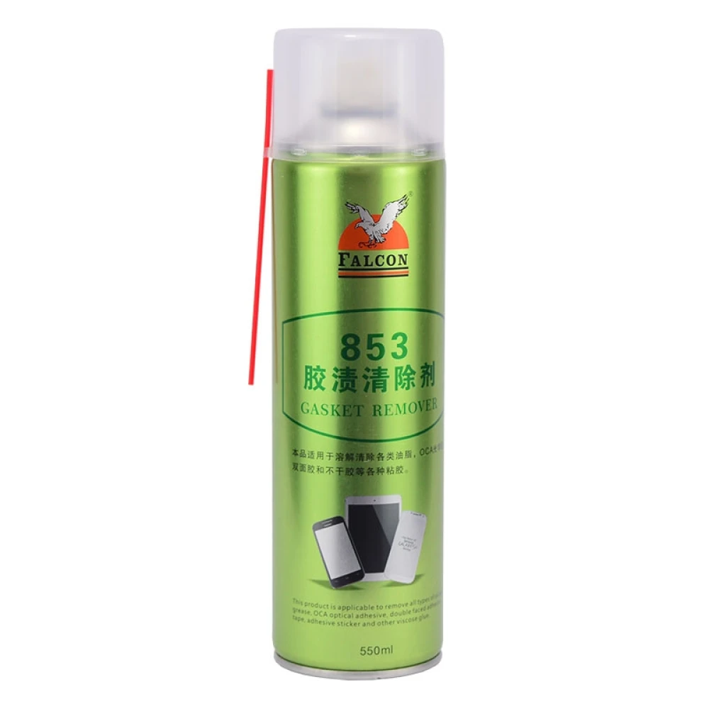 Falcon 853 spray îndepărtare adeziv OCA pentru ecrane mobile 550ml