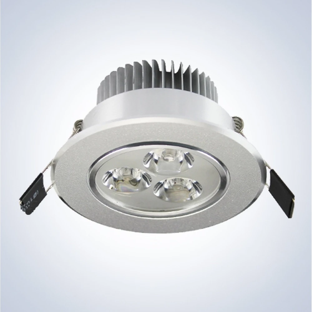 Spot LED downlight 3W 3300K lumină caldă pentru iluminat eficient