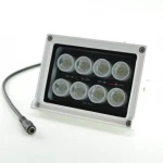 Proiector LED 12V cu senzor de lumină 10W, 6500K pentru exterior