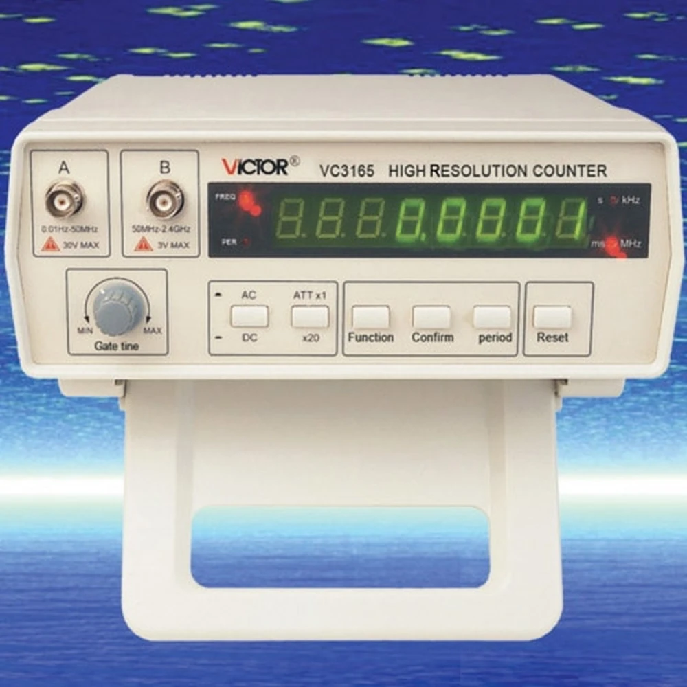 Contor de frecvență Victor VC3165: multifuncțional