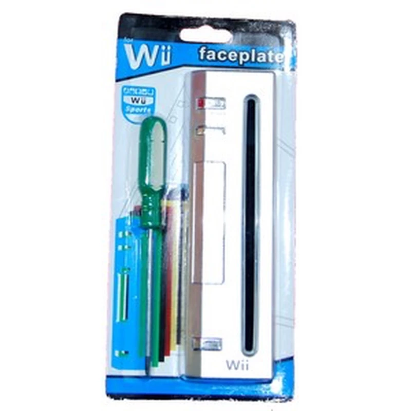 Panou frontal Wii argintiu - piesă originală satkit
