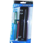 Panou frontal Wii negru - piesa pentru consola Nintendo Wii