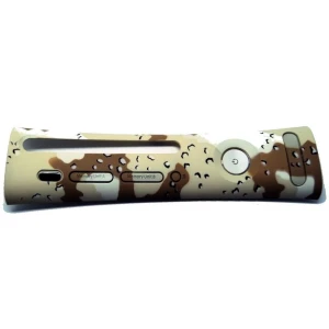 Panou frontal Xbox 360 camuflaj bej maro pentru personalizarea consolei Xbox 360