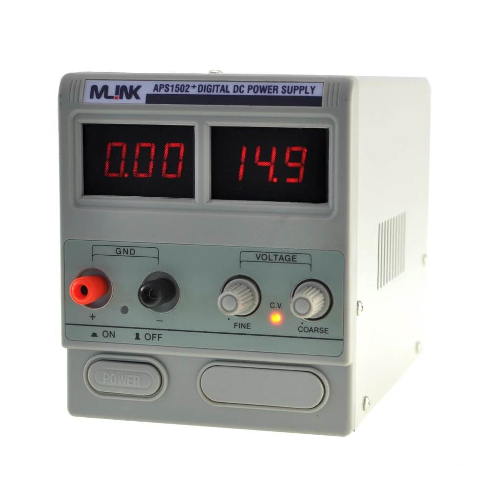 Sursă de alimentare reglabilă 15V 2A cu display digital Mlink APS1502+