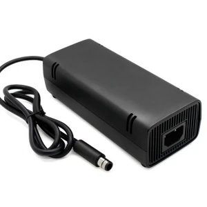satkit Sursă de alimentare compatibilă pentru Xbox 360 E / 360e cu cablu european inclus