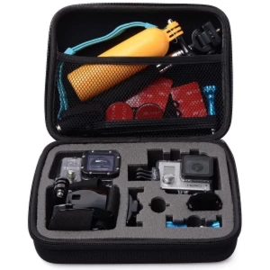 Husă pentru GoPro Hero 3 cu protecție pentru cameră și accesorii de călătorie