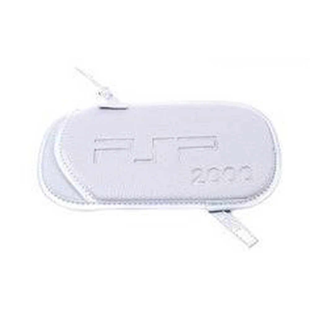 Husă PSP Slim albă cu curea pentru PSP 2000 și PSP 3000