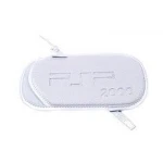 Husă PSP Slim albă cu curea pentru PSP 2000 și PSP 3000