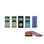 Husă din silicon iPod Nano 4G roz - protecție și stil